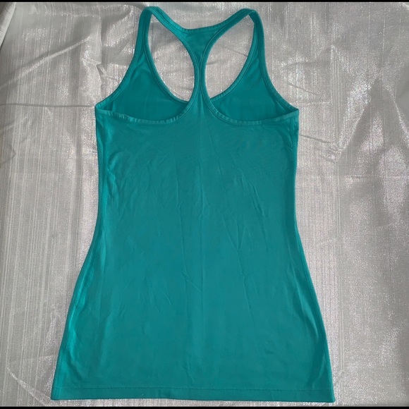 Teal NIKE Dri-Fit Racerback Tank Top - Picture 2 of 4